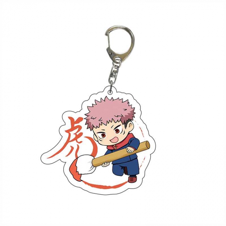 Jujutsu Kaisen Anime acrylic Key Chain  price for 5 pcs  6641