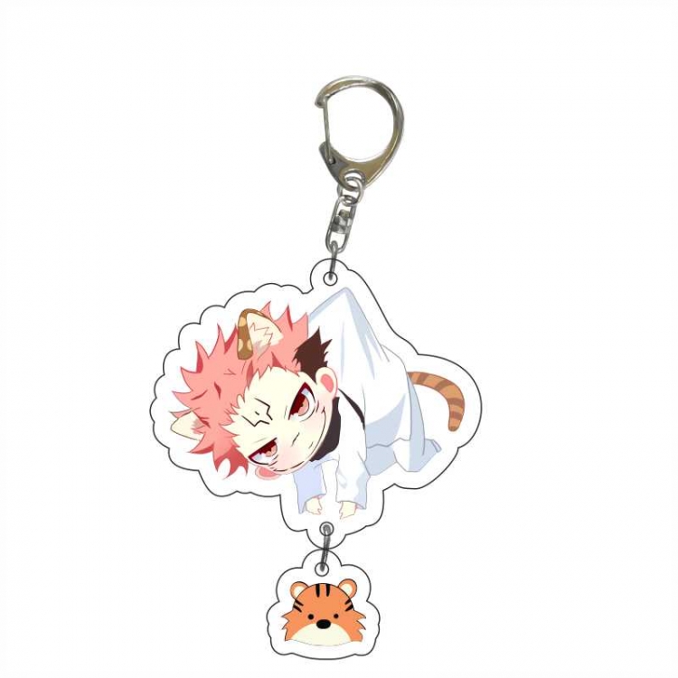 Jujutsu Kaisen Anime acrylic Key Chain  price for 5 pcs  C121