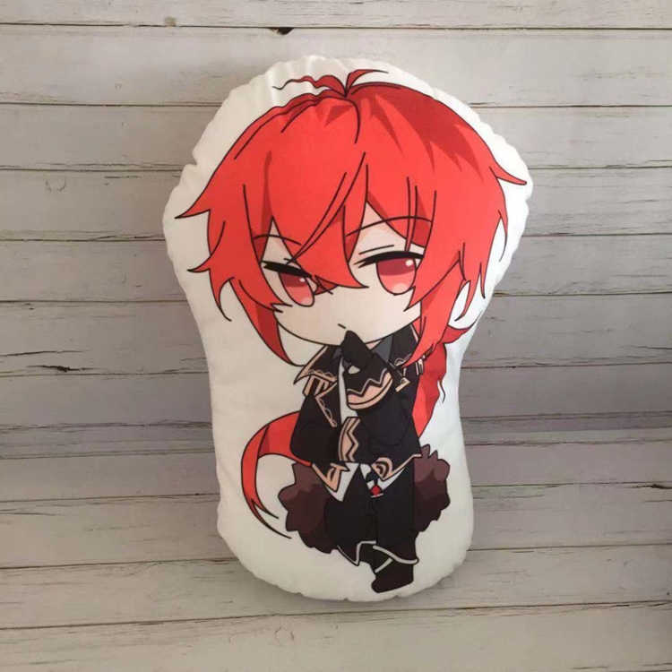 Genshin Impact  Animation surrounding plush nap pillow cushion 
