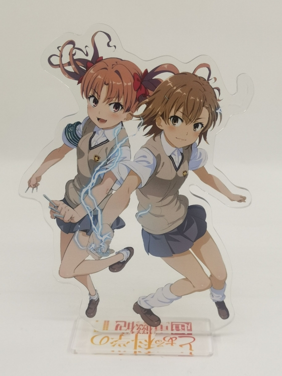 Toaru Kagaku no Railgun Anime ornaments Acrylic Standing Plates
