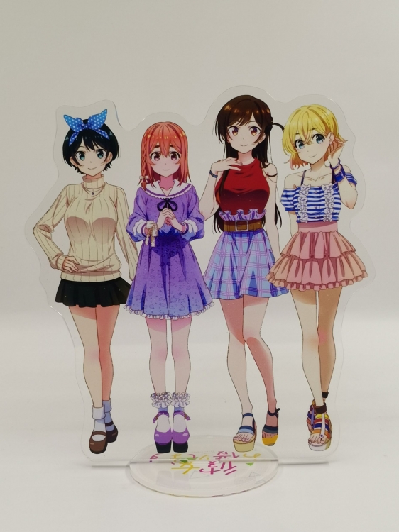 Rent-A-Girlfriend Anime ornaments Acrylic Standing Plates
