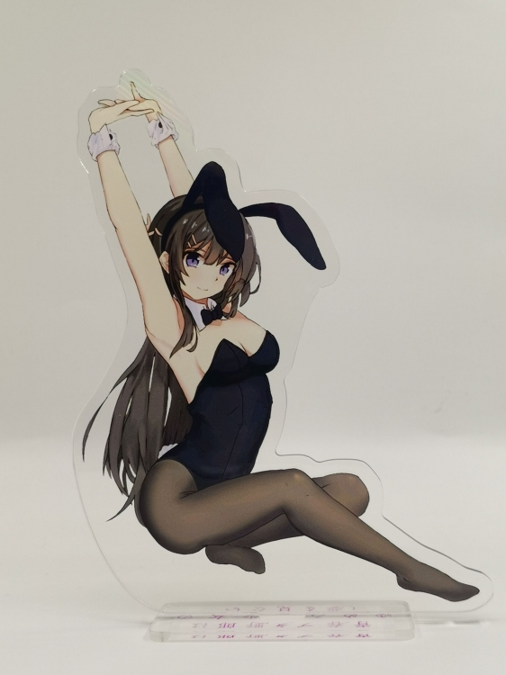 Sakurajima Mai Sexy beautiful girl Anime ornaments Acrylic Standing Plates