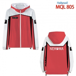 Haikyuu!! Full color coat hood...