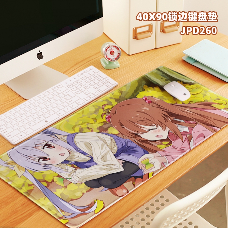 Non Non Biyori Anime Locking thick keyboard pad 40X90X0.3CM JPD260