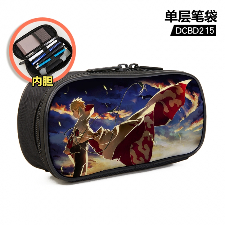 Naruto Anime single layer waterproof pen case 25X7X12CM DCBD215