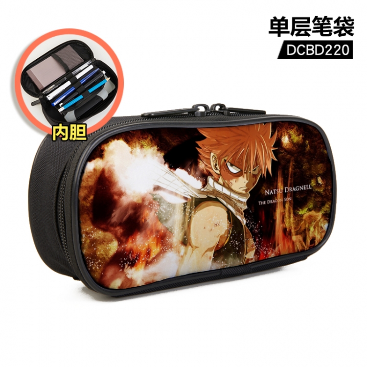 Fairy tail Anime single layer waterproof pen case 25X7X12CM DCBD220