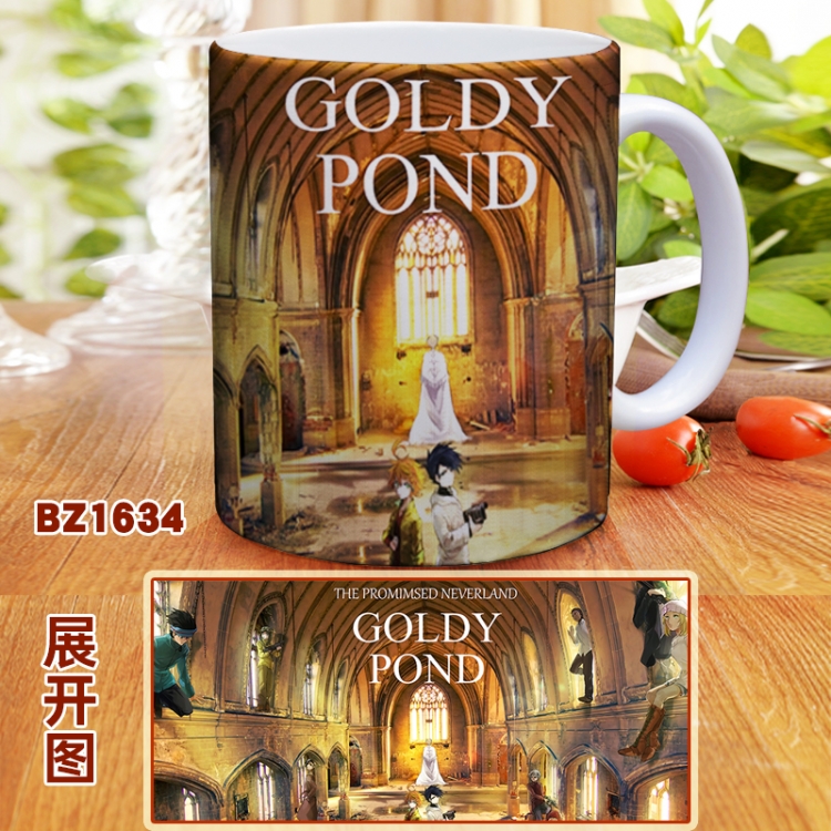 The Promised Neverland Full color printed mug Cup Kettle BZ1634
