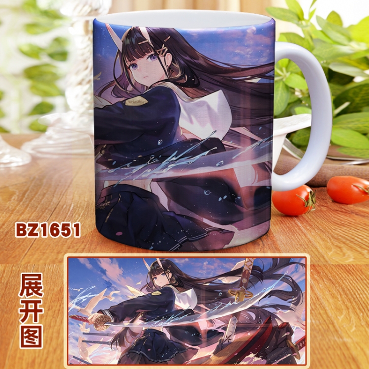 Azur Lane Full color printed mug Cup Kettle BZ1651