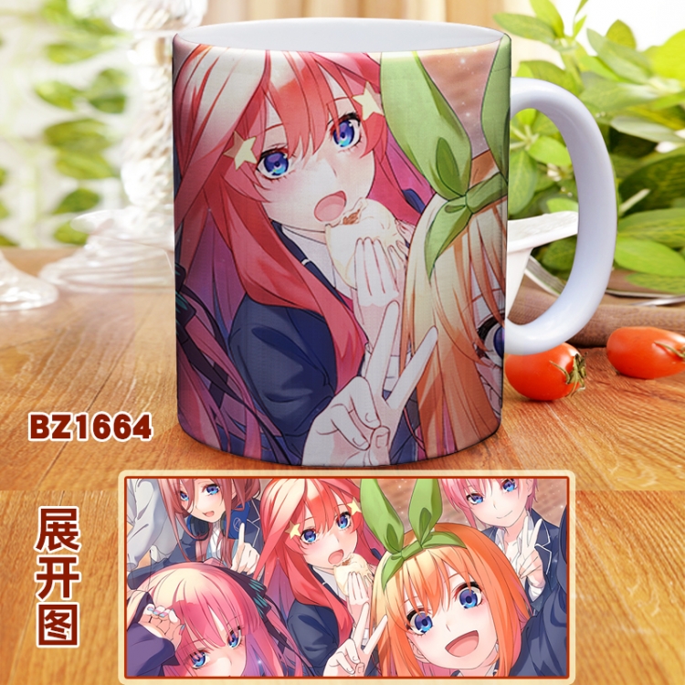 The quintessential quintulets Full color printed mug Cup Kettle BZ1664