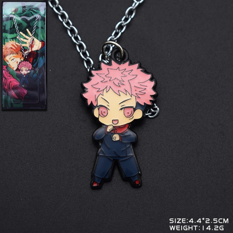 Jujutsu Kaisen  Anime cartoon metal necklace pendant price for 5 pcs
