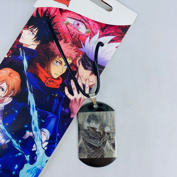 Jujutsu Kaisen Anime Metal Army Necklace price for 5 pcs