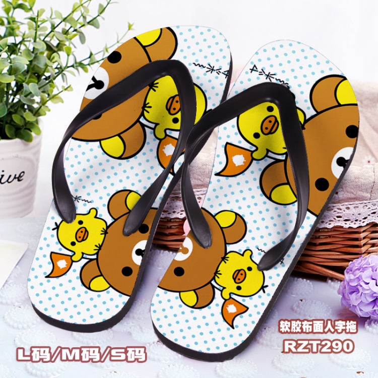 Rilakkuma Cloth surface Flip-flops slipper S.M.L  RZT290