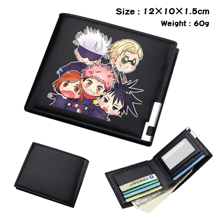 Jujutsu Kaisen Anime color book two-fold wallet 12x10x1.5cm 27A