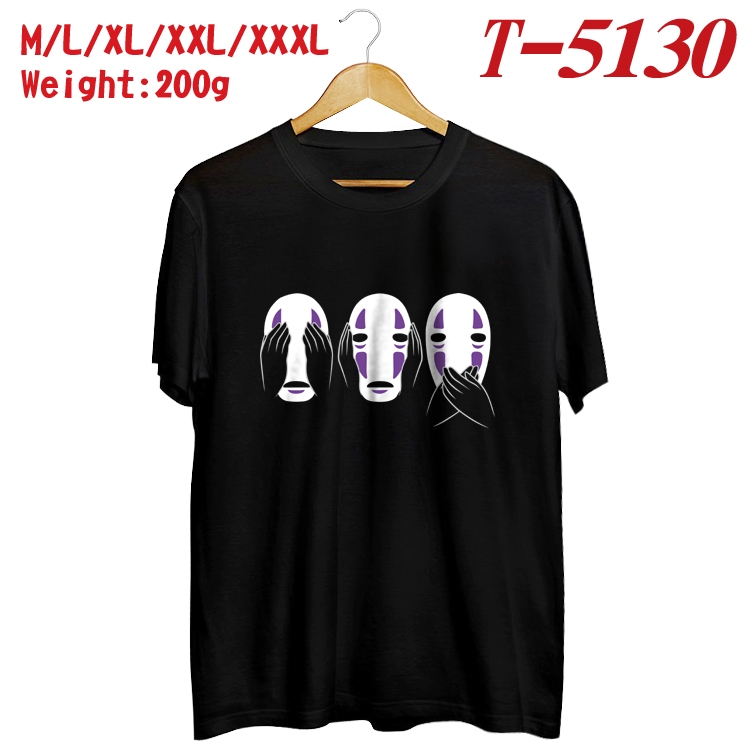 TOTORO Anime digital printed cotton T-shirt T-5130