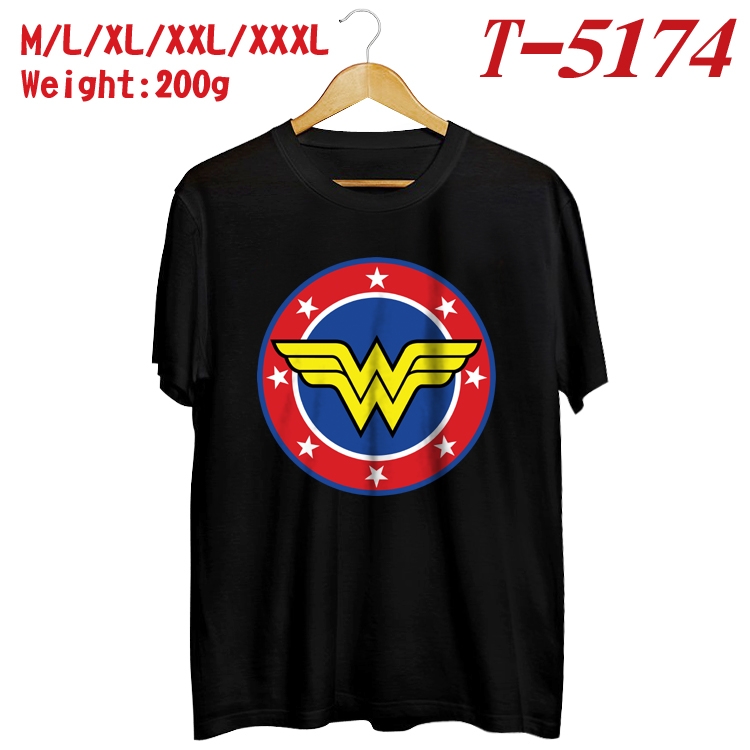 Marvel Anime digital printed cotton T-shirt T-5174
