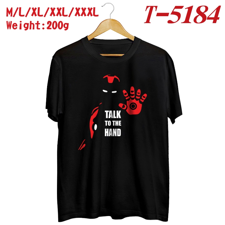 Marvel Anime digital printed cotton T-shirt T-5184