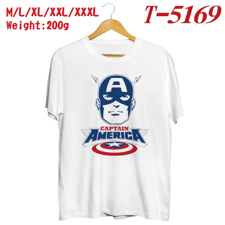 Marvel Anime digital printed cotton T-shirt T-5169
