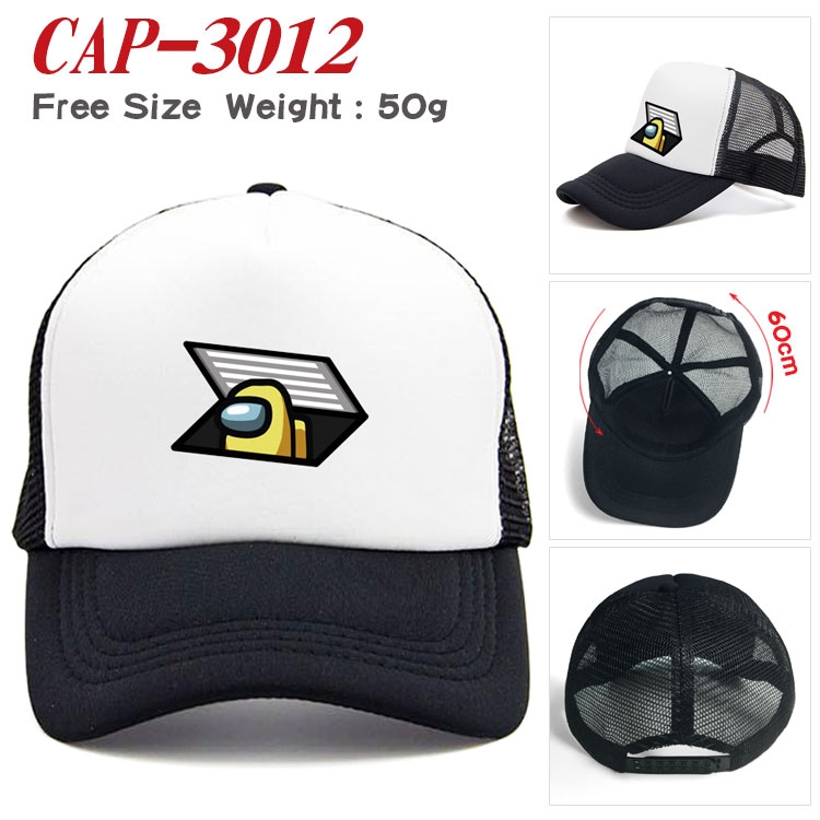 AMONG US  Anime print outdoor leisure cap CAP3012