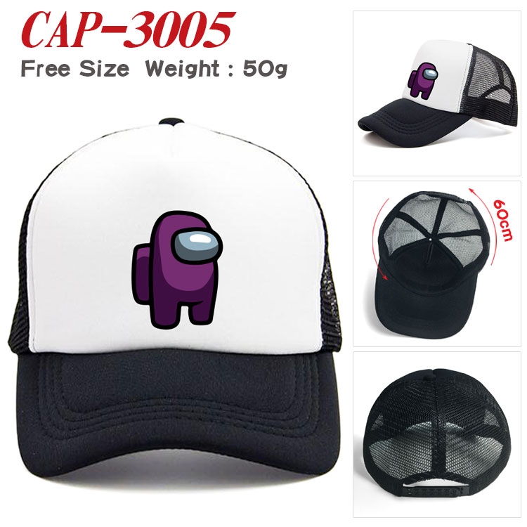 AMONG US  Anime print outdoor leisure cap CAP3005