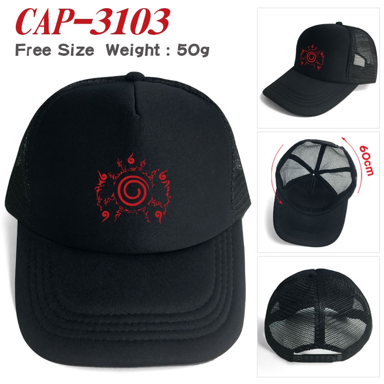 Naruto Anime print outdoor leisure cap CAP3103