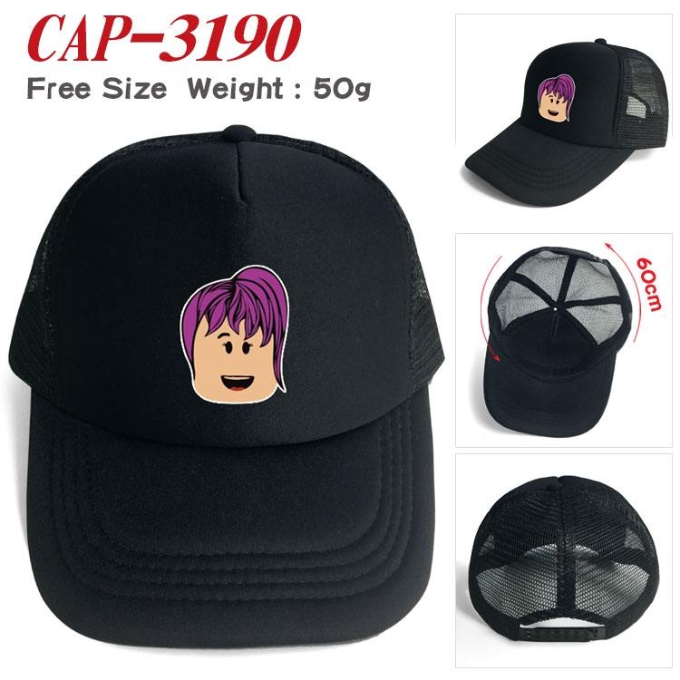 Roblox Anime print outdoor leisure cap CAP3190