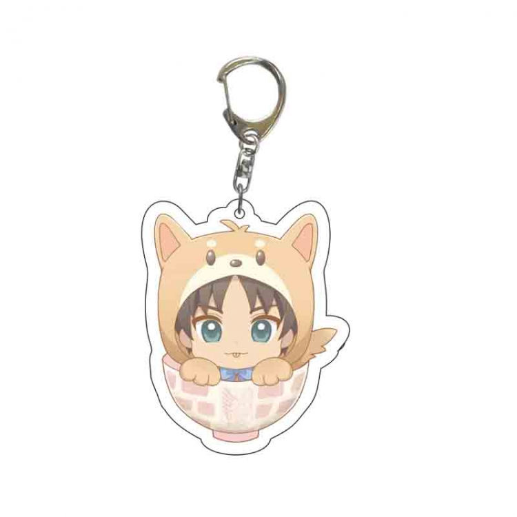 Shingeki no Kyojin Anime acrylic Key Chain  price for 5 pcs 6684