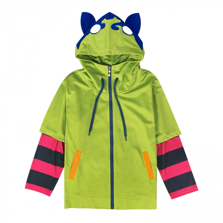 SK∞ cosplay anime costume side hat zipper sweater from S to 3XL