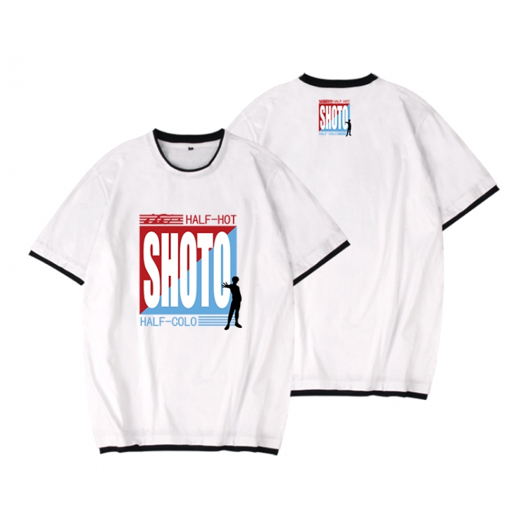 My Hero Academia Full color printed short-sleeved fake two-piece T-shirt from S to XXXL