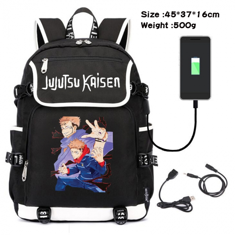 Jujutsu Kaisen Anime Rucksack Backpack School Bag 45X37X16CM