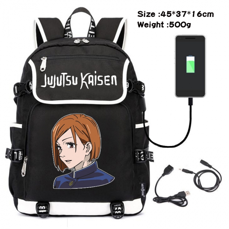 Jujutsu Kaisen Anime Rucksack Backpack School Bag 45X37X16CM