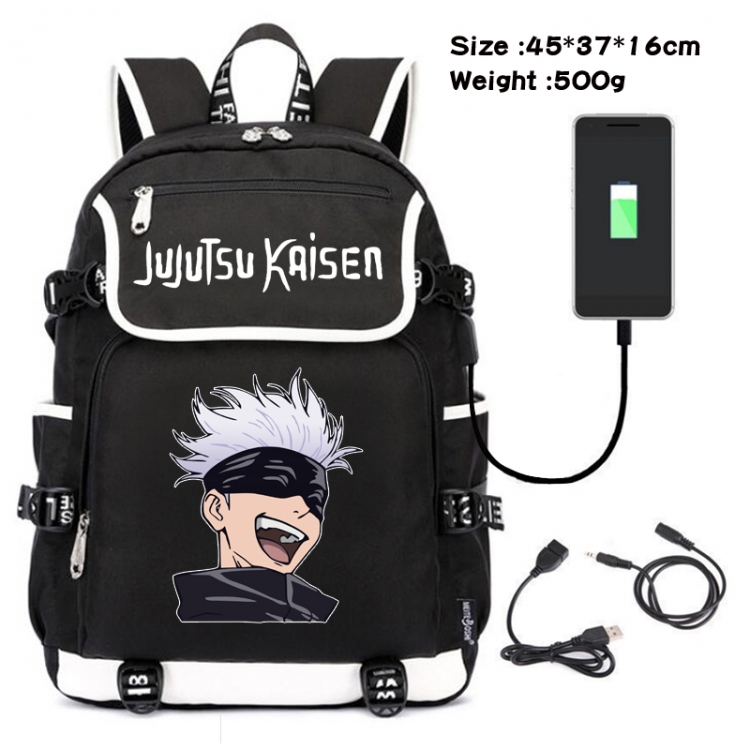 Jujutsu Kaisen Anime Rucksack Backpack School Bag 45X37X16CM