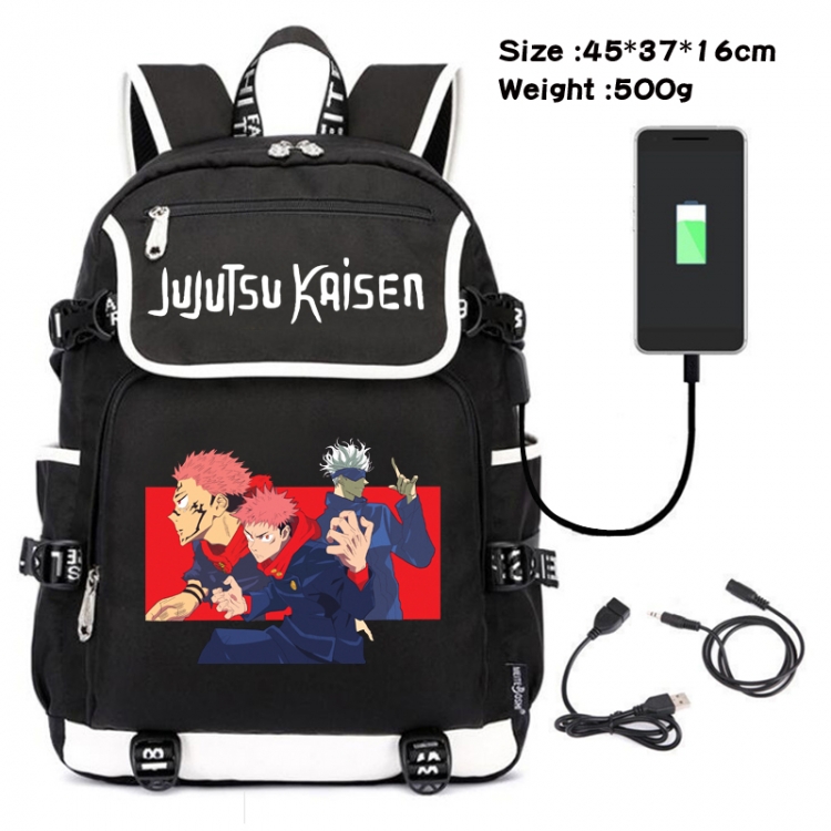 Jujutsu Kaisen Anime Rucksack Backpack School Bag 45X37X16CM