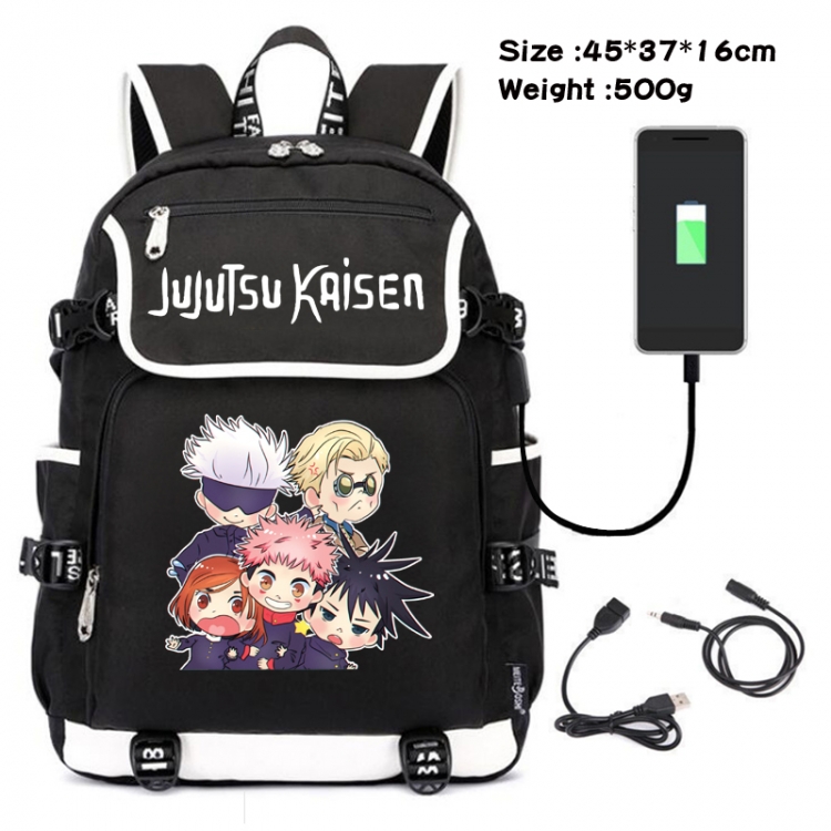 Jujutsu Kaisen Anime Rucksack Backpack School Bag 45X37X16CM