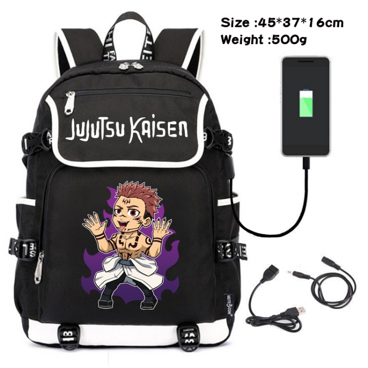Jujutsu Kaisen Anime Rucksack Backpack School Bag 45X37X16CM