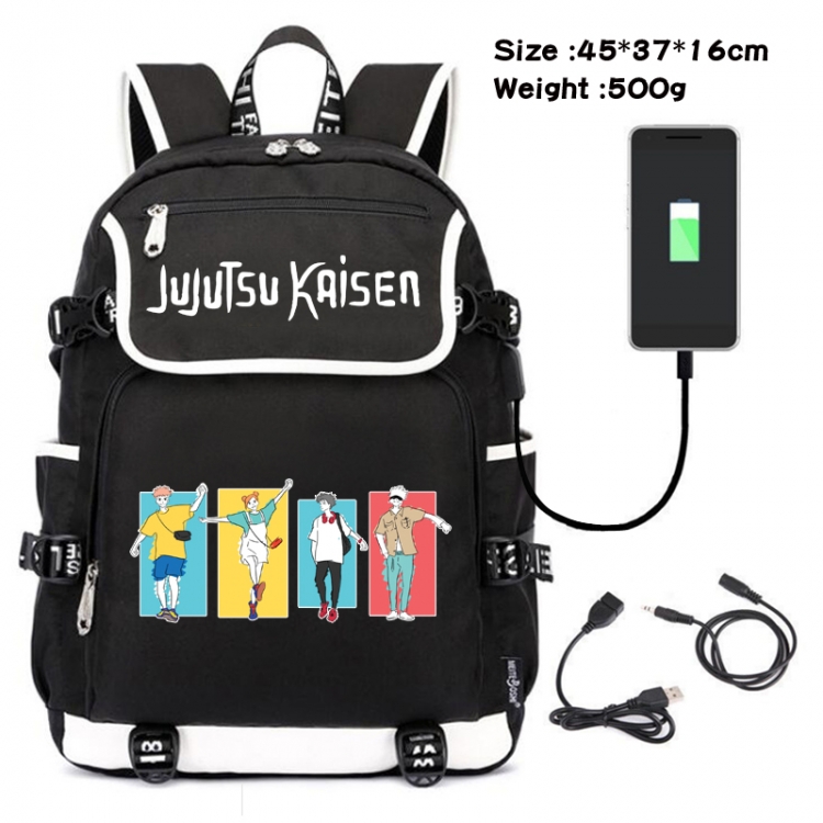 Jujutsu Kaisen Anime Rucksack Backpack School Bag 45X37X16CM