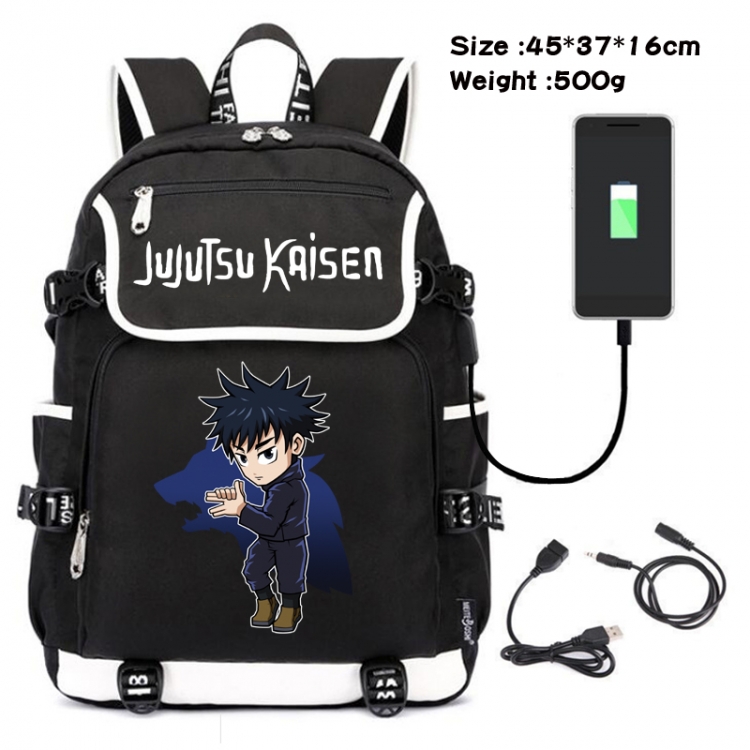 Jujutsu Kaisen Anime Rucksack Backpack School Bag 45X37X16CM