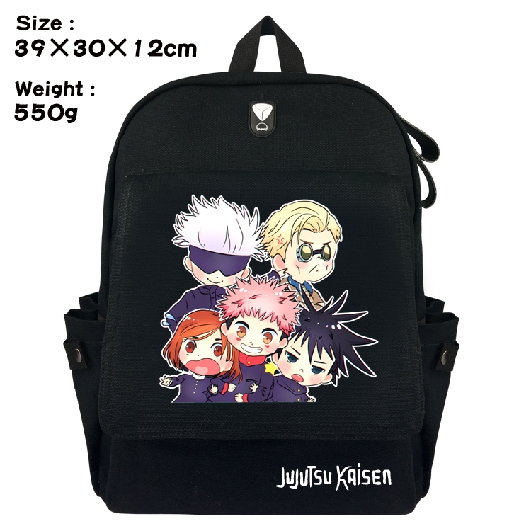 Jujutsu Kaisen Anime canvas backpack student school bag