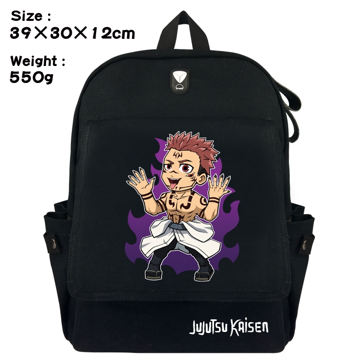 Jujutsu Kaisen Anime canvas backpack student school bag