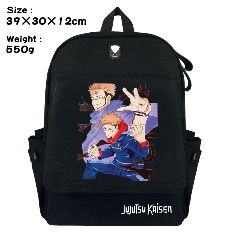 Jujutsu Kaisen Anime canvas backpack student school bag