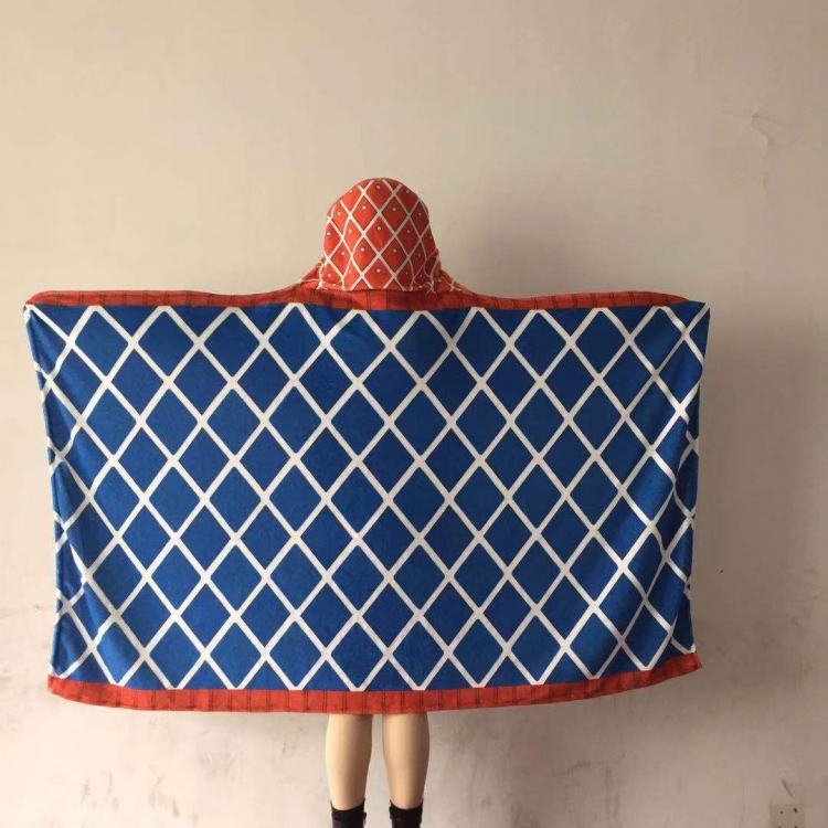 JoJos Bizarre Adventure Full color COS kimono flannel cloak jacket 1X1.7M