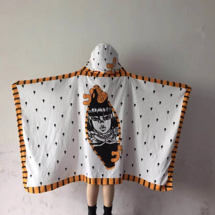 JoJos Bizarre Adventure Full color COS kimono flannel cloak jacket 1X1.7M