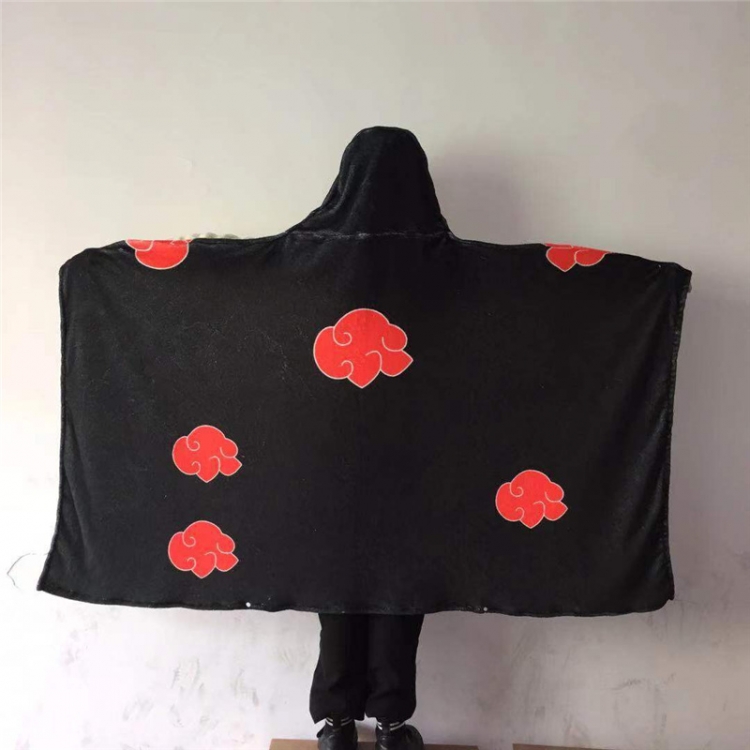 Naruto Full color COS kimono flannel cloak jacket 1X1.7M