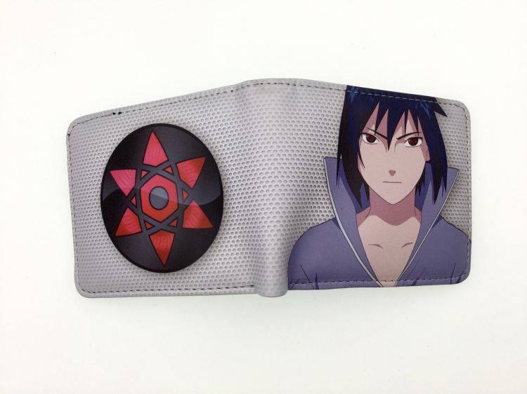Naruto two fold  Short wallet 11X9.5CM 60G