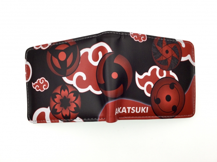 Naruto two fold  Short wallet 11X9.5CM 60G