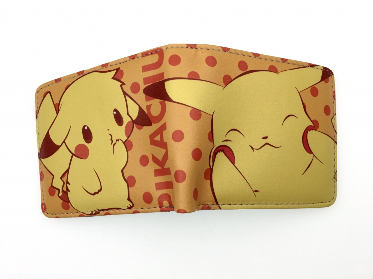 Pokemon two fold Short wallet 11X9.5CM 60G style D