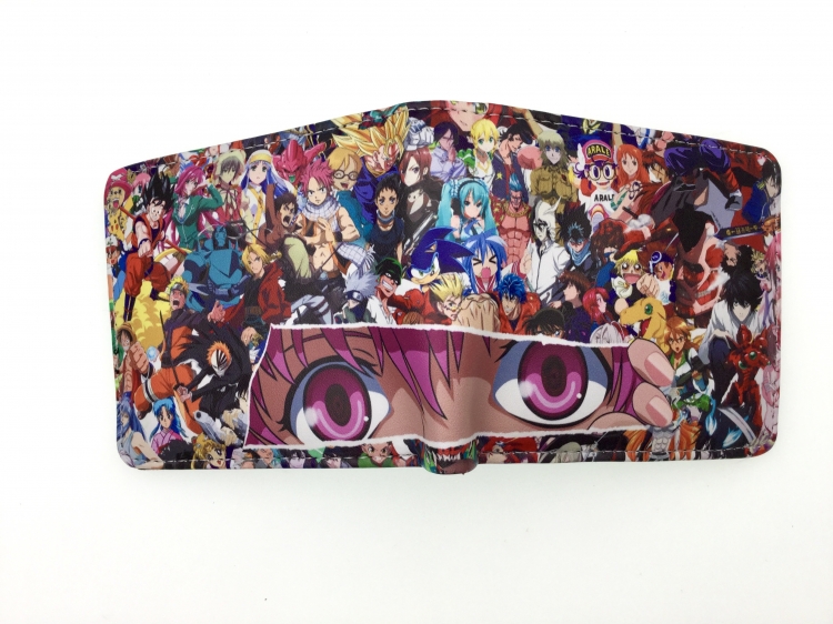 Doujin two fold Short wallet 11X9.5CM 60G style C