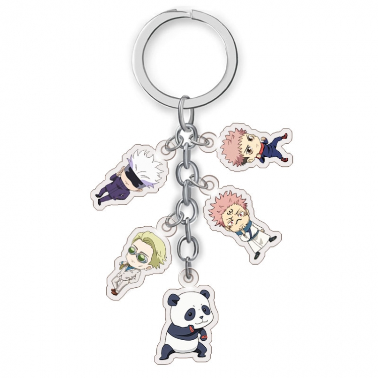 Jujutsu Kaisen Anime acrylic Key Chain price for 5 pcs A200