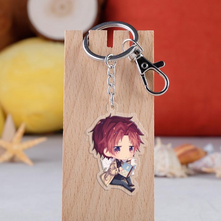 Bungo Stray Dogs Anime acrylic Key Chain  price for 5 pcs  3938