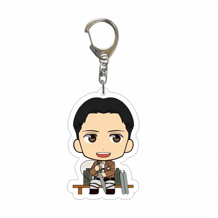 Shingeki no Kyojin Anime acrylic Key Chain  price for 5 pcs 4415