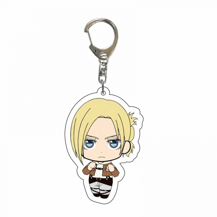 Shingeki no Kyojin Anime acrylic Key Chain  price for 5 pcs 4413